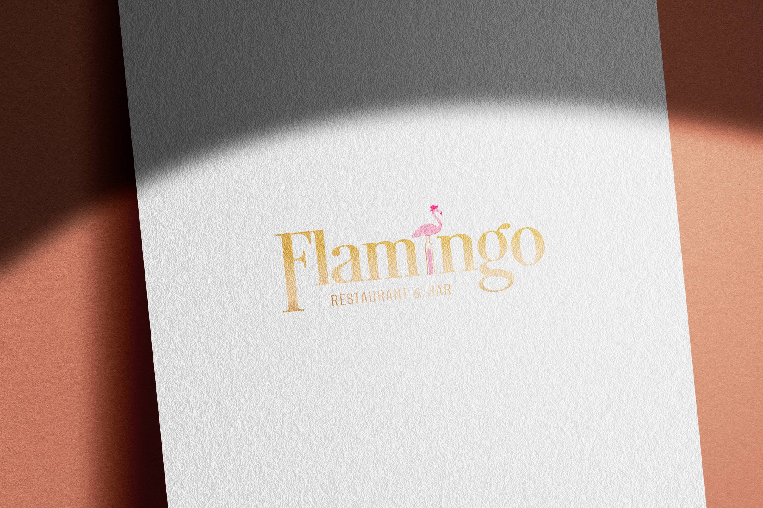 Thiết kế Logo Nhà hàng Flamingo