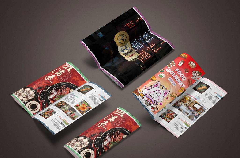 Gian hàng sushi và mì Nhật trong khu Food Gourmet AEON Huế